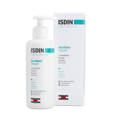 Isdin Acniben Repair Gel Limpiador Facial - Frasco 180 ML