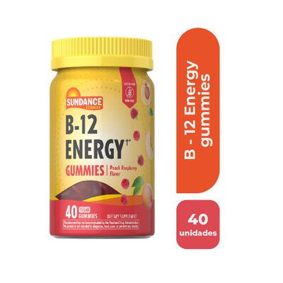 Sundance B-12 Energy Gummies - Frasco 40 UN