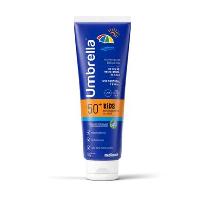 Umbrella Kids Fotoprotector Emulsi&oacute;n SPF 50 Uva - Tubo 120 G