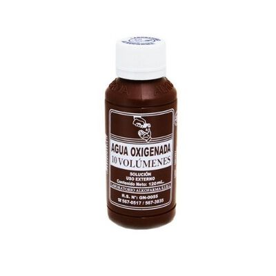 Agua Oxigenada 10 Vol  - Frasco 120Ml