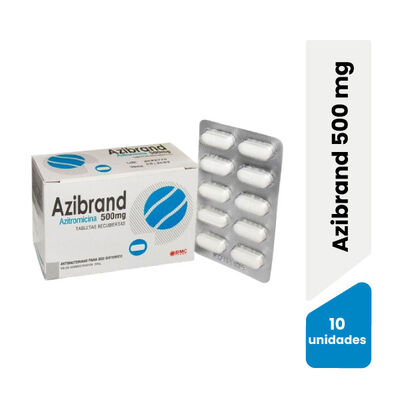 Azibrand 500Mg - Bl&iacute;ster 10 UN