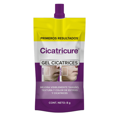 Cicatricure Gel para Cicatrices y Estr&iacute;as 8ml - Sachet 1 UN