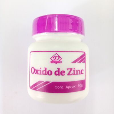 Oxido De Zinc - Frasco 50 G
