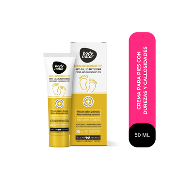 Crema antidurezas para pies - Frasco 50 ml