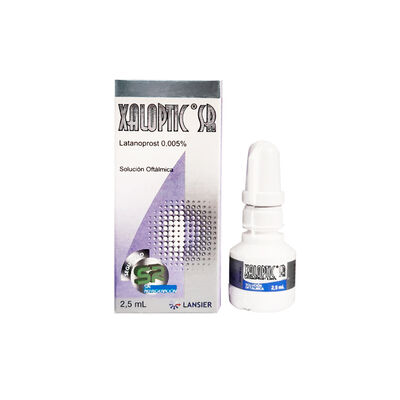Soluci&oacute;n Oft&aacute;lmica Xaloptic Sr 0.005% - Frasco 2.5 ML