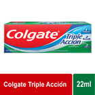 Colgate Crema Triple Accion - Tubo 22Ml, , large image number null