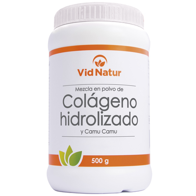 Colageno Hidrolizado Camu Camu Polvo - Pote 500 G