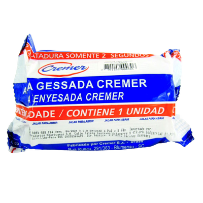 Venda Yeso Cremer 4" X 5 - Bolsa 1 UN