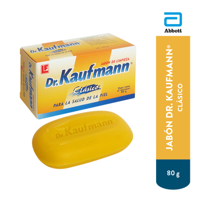 Jab&oacute;n Dr. Kaufmann Cl&aacute;sico - Barra 80 G