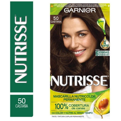 Tinte Nutrisse #50 Casta&ntilde;o Claro - Caja 1 UN