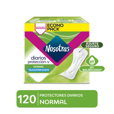 Nosotras Protectores Diarios - Caja 120 UN