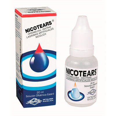 Nicotears L&aacute;grimas Artificiales - Frasco 20 ML