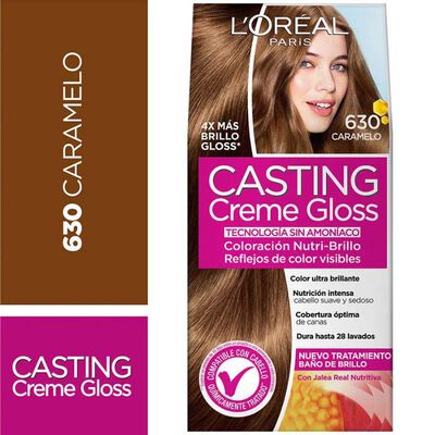 Tinte Casting Creme Gloss 630 Caramelo - Caja 1 UN