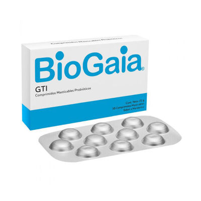 Biogaia GTI Tableta Masticable - Bl&iacute;ster 10 UN