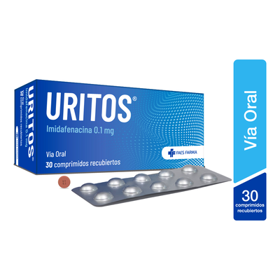 Uritos 0.1 mg  - Caja 30 comprimidos recubiertos