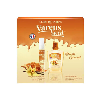 Varens Sweet Vanille Caramel Edp 50 ML + Purse Spray 20 ML - Pack 2 un