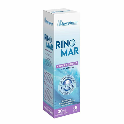 Soluci&oacute;n Nasal Spray Rinomar Hipertonico - Frasco 30 ML
