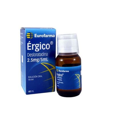 &Eacute;rgico 2.5Mg/5Ml Soluci&oacute;n Oral - Frasco 60 Ml