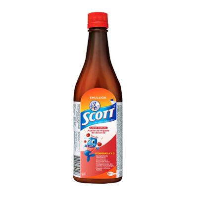Emulsion Scott  Cereza - Frasco 200 Ml