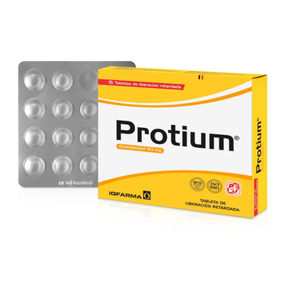 Protium 40 Mg Tabletas - Caja 15 UN