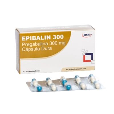 Epibalin 300 Mg - Caja 30 UN