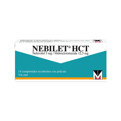 Nebilet HCT 5/12 mg - Caja 14 comprimidos