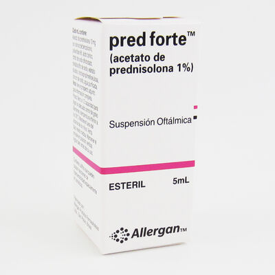 Pred Forte 1% Suspensi&oacute;n Oft&aacute;lmica - Frasco 5 ML