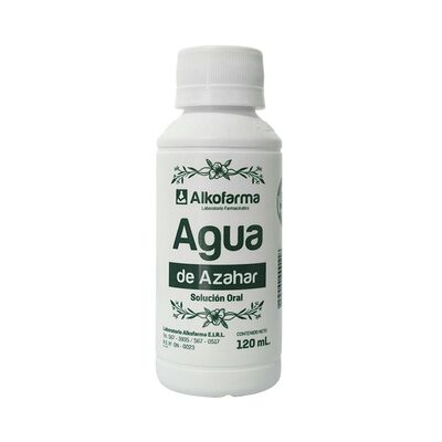 Agua de Azahar Alkofarma - Frasco 120 ML