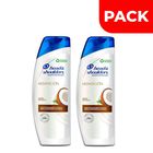 D&uacute;o Pack Shampoo Head & Shoulders Hidrataci&oacute;n Coco - Frasco 375 ML, , large image number null