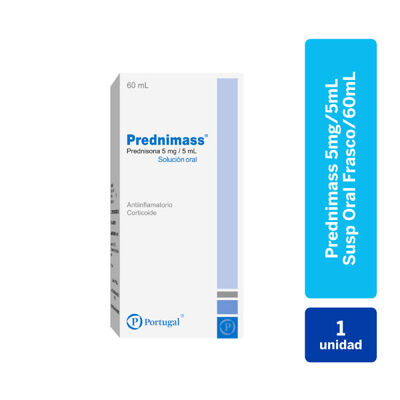 Prednimass 5MG/5ML - Jarabe 60ML