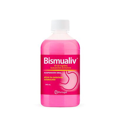 Bismualiv 87.33mg/5ml Suspensi&oacute;n Oral - Frasco 340 ML