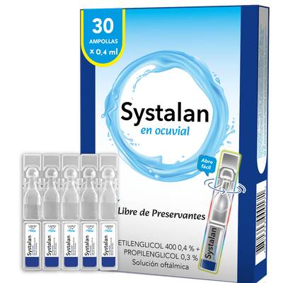 Systalan en Ocuvial Soluci&oacute;n Oft&aacute;lmica - Caja 30 UN