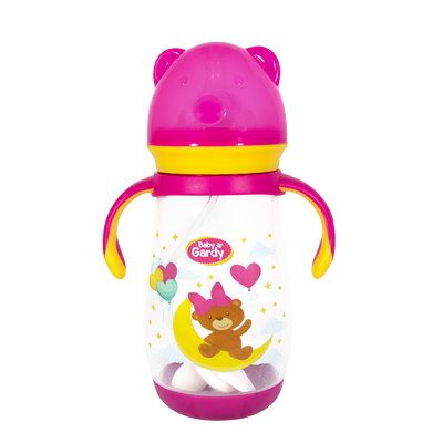 Baby Gardy Biberon Boca Ancha 13Oz Oso - Unidad 1 UN