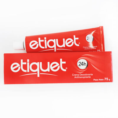 Crema Desodorante Antitranspirante Etiquet - Tubo 75 G