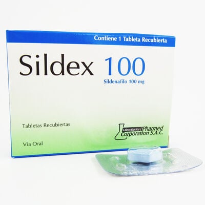 Sildex 100 Mg  - Caja 1 UN