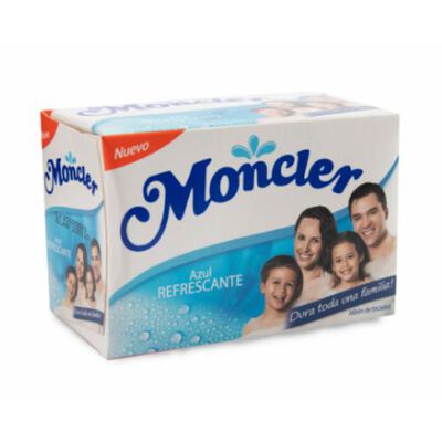 Moncler Jab&oacute;n Azul Refrescante - Barra 145 G