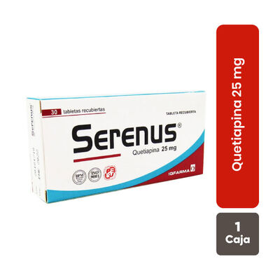 Serenus 25Mg - Caja 30 UN