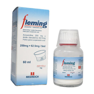 Fleming 250-62.5/ 5 ML Polvo para suspensi&oacute;n oral - Frasco 60 ML