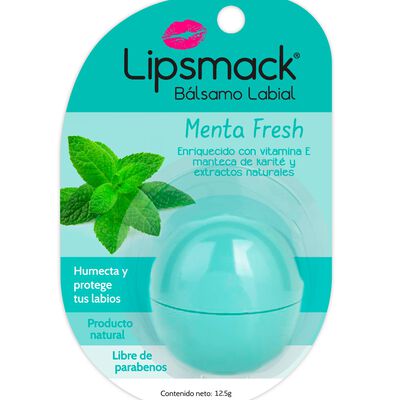 Lipsmack Balsamo Labial Menta Fresh - Pote 12.5 G