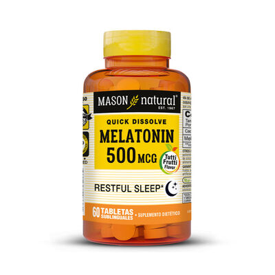 Melatonin  500 Mcg - Frasco 60 UN