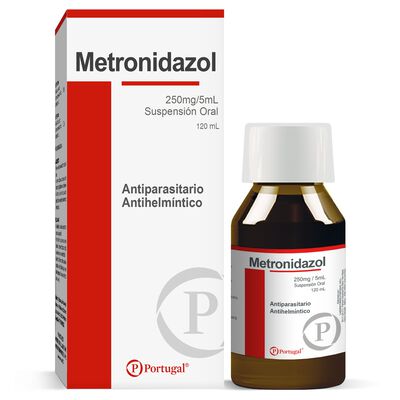 Metronidazol 250mg/5ml - Frasco 120 ML