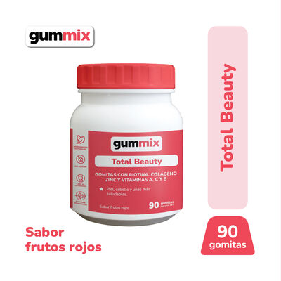Gummix Gomitas Total Beauty - Frasco 90 UN
