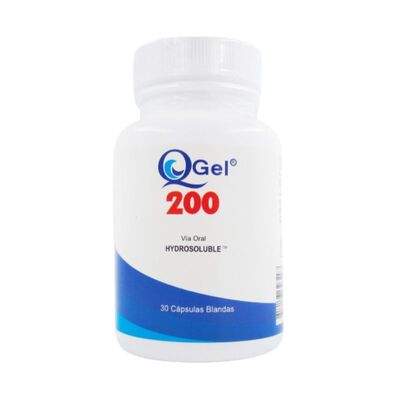Q Gel 200Mg C&aacute;psula - Caja 30 UN