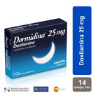 Dormidina 25MG  - Caja 14 comprimidos recubiertos, , large image number null