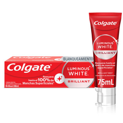 Crema Dental Colgate Luminous White - Tubo 75 ML
