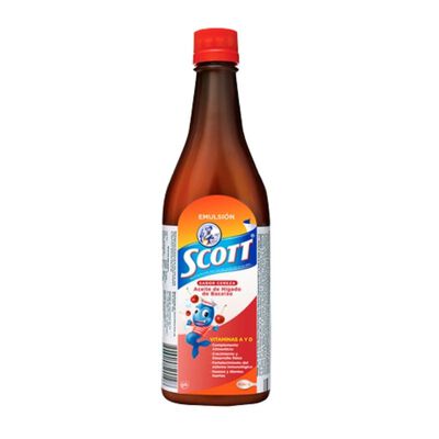 Emulsion Scott  Cereza - Frasco 400 Ml