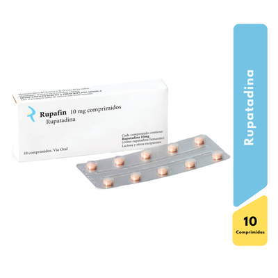 Rupafin 10 Mg Comprimidos - Caja 10 UN