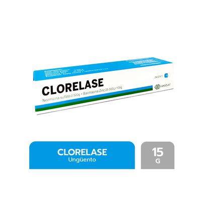 Clorelase Ung&uuml;ento - Tubo 15 G