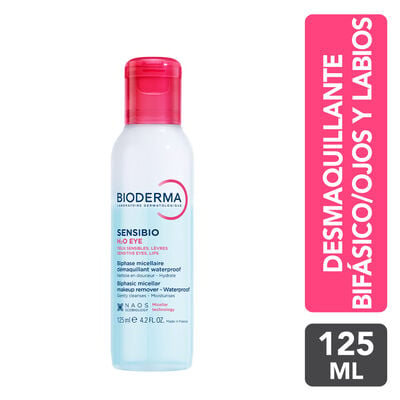 Bioderma Desmaquillador Sensibio H2O Eye - Frasco 125 Ml