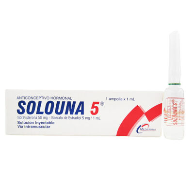 Solouna 5 Ampolla 1Ml - Caja 1 UN